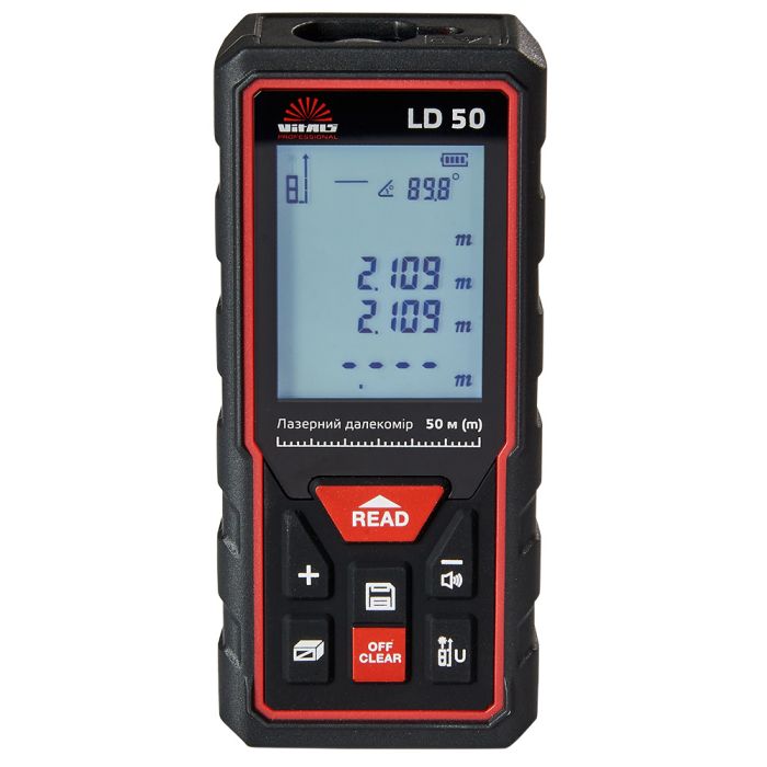 Лазерный дальномер Vitals Professional LD 50
