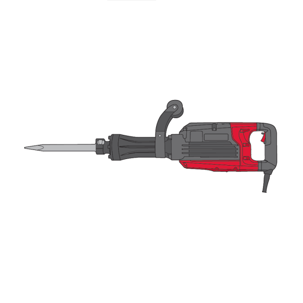 Молоток відбійний електричний Vitals Professional At 1250A BL