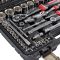 Набор головок торцевых 1/4″ и 1/2″ 111 предметов Vitals Master Impact + Superlock