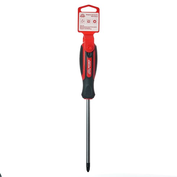 Отвертка крестовая Vitals Master S2, PH3х150 мм