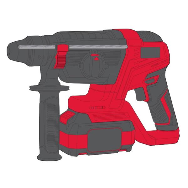 Перфоратор акумуляторний Vitals Master ARa 1826c BL Kit