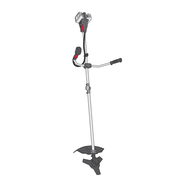 Коса акумуляторна Vitals Master AZT 3680-1n BL Kit